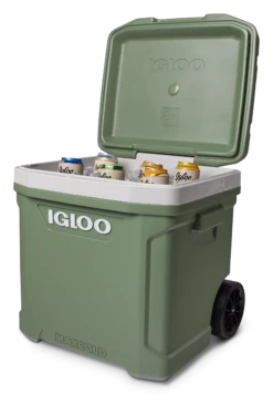 Igloo ECOCOOL Latitude 60 QT Roller Cooler -Camping Sales Shop 00034777 P1