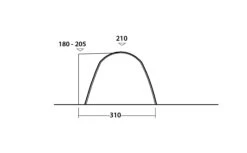 Easy Camp Fairfields Drive Away Awning (2022) -Camping Sales Shop 120375 Fairfields DrawingOther4