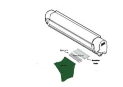 Vango Driveaway Kit For 6mm & 4mm Rails 3m Set -Camping Sales Shop 22a81529c81b17f506be2903731f15ca