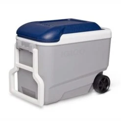 Igloo Maxcold 40 Roller Cool Box - Grey / Blue -Camping Sales Shop 4 00034687 h4