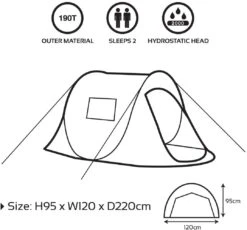 Milestone 2 Person Festival Pop Up Tent 6 Milestone 2 Person Festival Pop Up Tent -Camping Sales Shop 61eUZw IM4L. AC SL1181
