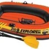 Intex Explorer Pro 200 Inflatable Boat Pump And Oar Set