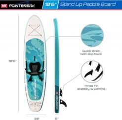 M.Y 10ft 6in Paddle Board Package With Kayak Seat -Camping Sales Shop 773 2921