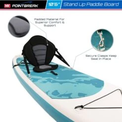 M.Y 10ft 6in Paddle Board Package With Kayak Seat -Camping Sales Shop 773 2924