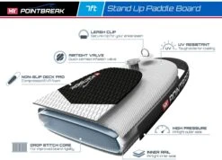 M.Y 7ft Blue Paddle Board Package -Camping Sales Shop 805 2276