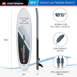 M.Y 10ft 6in Grey Paddle Board Package -Camping Sales Shop 806 2324