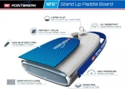 M.Y 10ft 6in Paddle Board Package - Blue -Camping Sales Shop 808 2850