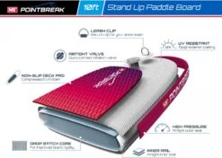 M.Y 10ft Inflatable Paddle Board Package -Pink -Camping Sales Shop 809 2842