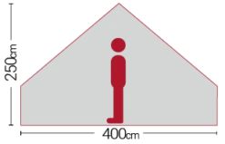 Quest Signature 4m Classic Bell Tent -Camping Sales Shop BELL4 6