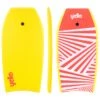 Yello 33" Slick Zig Zag Bodyboard (Yellow)