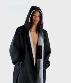 Dryrobe Advance Long Sleeve BLACK GREY - RECYCLED -Camping Sales Shop Black Grey 2 2024x2024 9f0b82c2 a320 4ade bbef aa5dccb51e3a