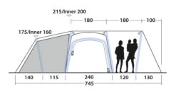 Outwell Airville 6SA Air Tent 2022 -Camping Sales Shop GetImage 18