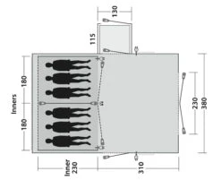 Outwell Montana 6PE Tent 2022 13 Outwell Montana 6PE Tent 2022 -Camping Sales Shop GetImage 27