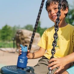 Klean Kanteen Kid Classic Sport Bottle 355ml - Jelly Fish -Camping Sales Shop K12CPPS SU boy bottle playground tire lifestyle 21bcb7da 2896 4acf b88c 6d0008daea23