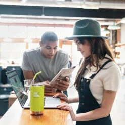 Klean Kanteen Insulated TK Wide With Café Cap 355ml - Brushed Steel 10 Klean Kanteen Insulated TK Wide With Café Cap 355ml - Brushed Steel -Camping Sales Shop K12TKWPCC JP LS coffee working lifestyle 71ae9ae2 8e9b 4bf1 b423 72e6333421d1