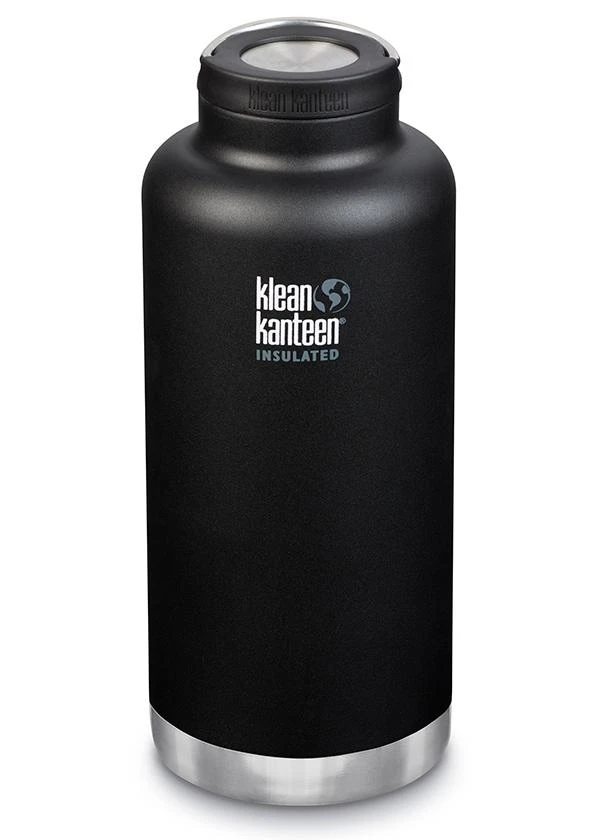 Klean Kanteen Insulated TK Wide With Café Cap 1900ml - Black 1 Klean Kanteen Insulated TK Wide With Café Cap 1900ml - Black