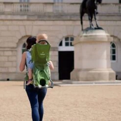 LittleLife Adventurer S2 Child Carrier - Green -Camping Sales Shop L10593 adventurer S2 child carrier lifestyle 2