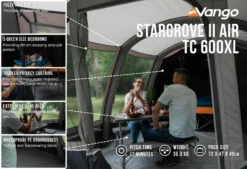Vango Stargrove II Air TC 600XL Tent -Camping Sales Shop StargroveIIAirTC600XLlowres small