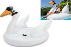 Intex Inflatable Swan Ride On Beach Toy