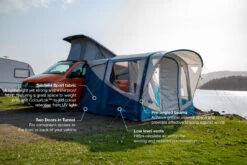 Vango Tolga Air VW Drive Away Awning - Blue -Camping Sales Shop Tolga dba7d77a 9ae6 4ebb a38f 949a76c5114f