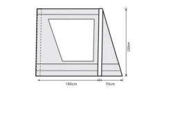 Outdoor Revolution Airedale 7SE And 9SE Front Porch Extension -Camping Sales Shop airedale 7se 9se front porch extension floorplan 1