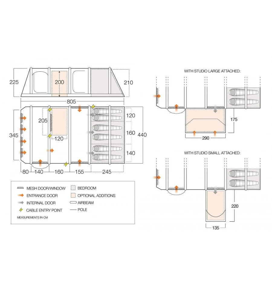 Vango Anantara IV Air TC 650XL Tent 2 Vango Anantara IV Air TC 650XL Tent - Image 2