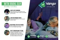 Vango Beta 550XL CLR XL Tent -Camping Sales Shop beta 550xl clr 2