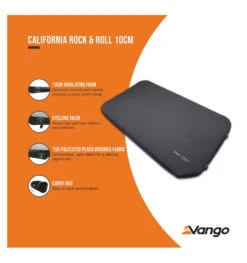 Vango California Rock & Roll 10cm Self Inflating Mat -Camping Sales Shop california rock roll 10cm 3