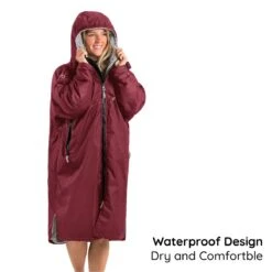 Osprey Unisex Changing Robe Maroon 14 Osprey Unisex Changing Robe Maroon -Camping Sales Shop callout 1 8
