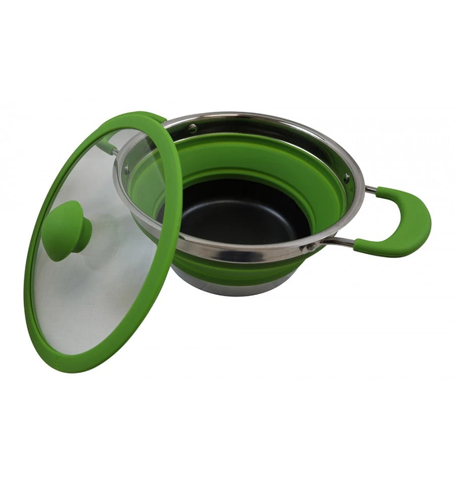 Vango Cuisine 1.5L Non-Stick Casserole - Herbal 2 Vango Cuisine 1.5L Non-Stick Casserole - Herbal - Image 2