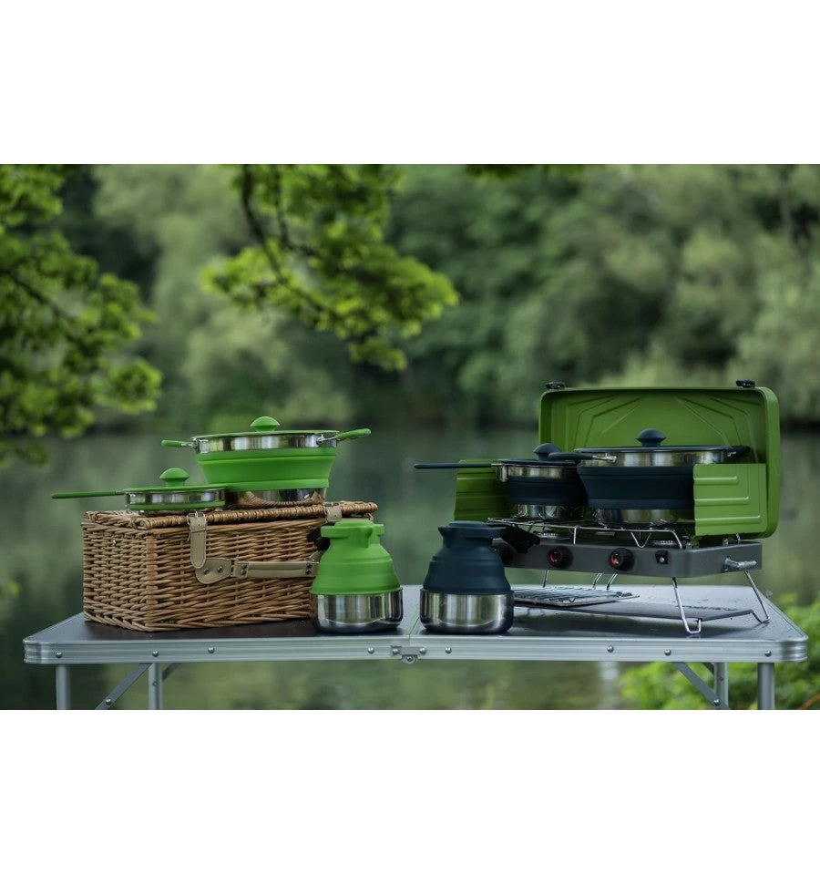 Vango Cuisine 1.5L Non-Stick Casserole - Herbal 4 Vango Cuisine 1.5L Non-Stick Casserole - Herbal - Image 4