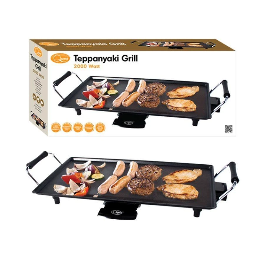 Quest Electric Teppanyaki Grill, 2000 Watt 1 Quest Electric Teppanyaki Grill, 2000 Watt