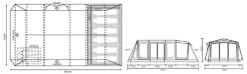 Outdoor Revolution O Zone 6.0XTR Safari Tent Package -Camping Sales Shop floorplan 2 11 25e79dbd 61e4 4ddb b42a 4bcd4cc086b2