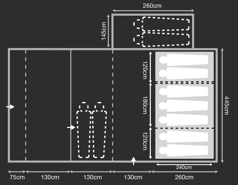 Outdoor Revolution Airedale 7SE Package 2022 2 Outdoor Revolution Airedale 7SE Package 2022 - Image 2