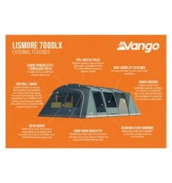 Vango Lismore 700DLX Tent Package -Camping Sales Shop lismore 700dlx package 2