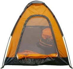 Milestone 2 Man Festival Dome Tent -Camping Sales Shop milestone waterproof 2 man dome tent orange 18839br 1