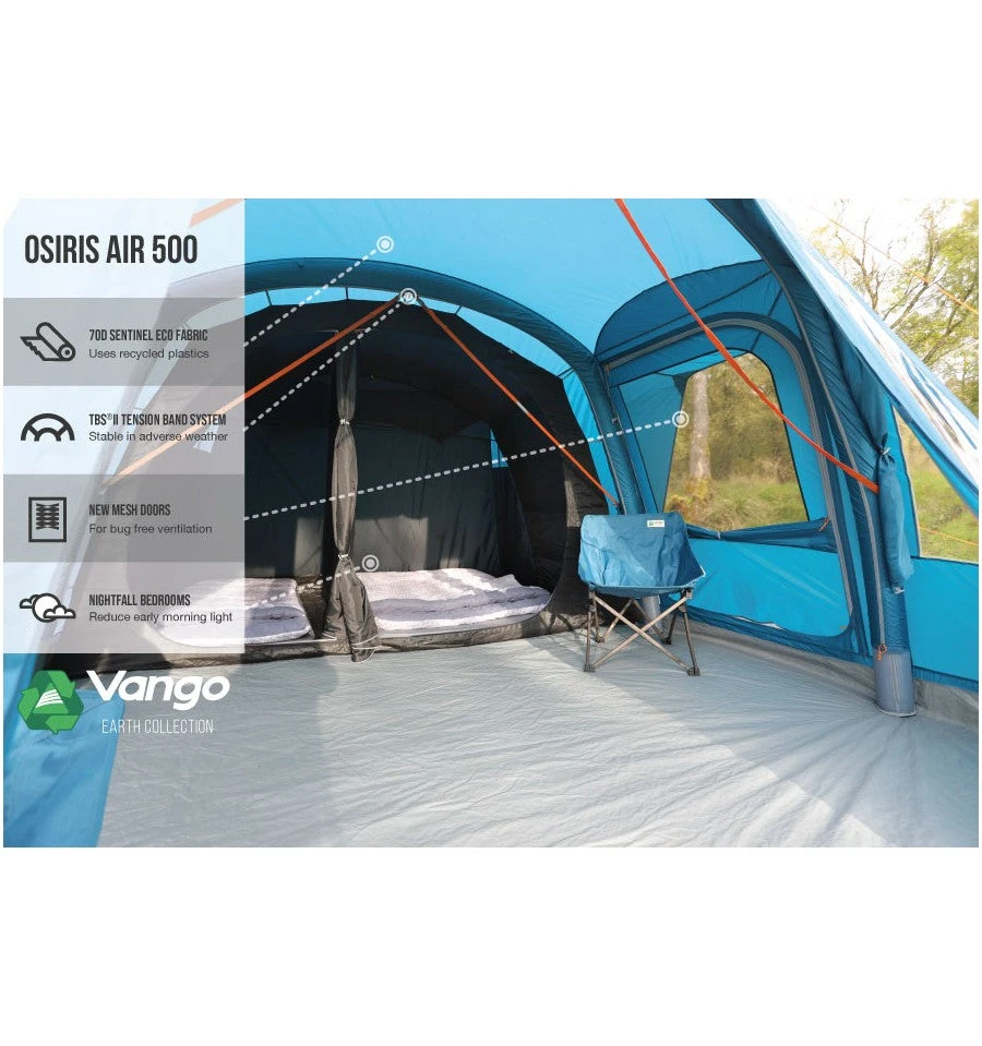 Vango Osiris 500 Air Tent 3 Vango Osiris 500 Air Tent - Image 3