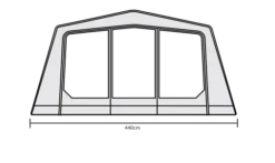 Outdoor Revolution O-zone Safari Front Porch Extension -Camping Sales Shop safari extension floorplans 3