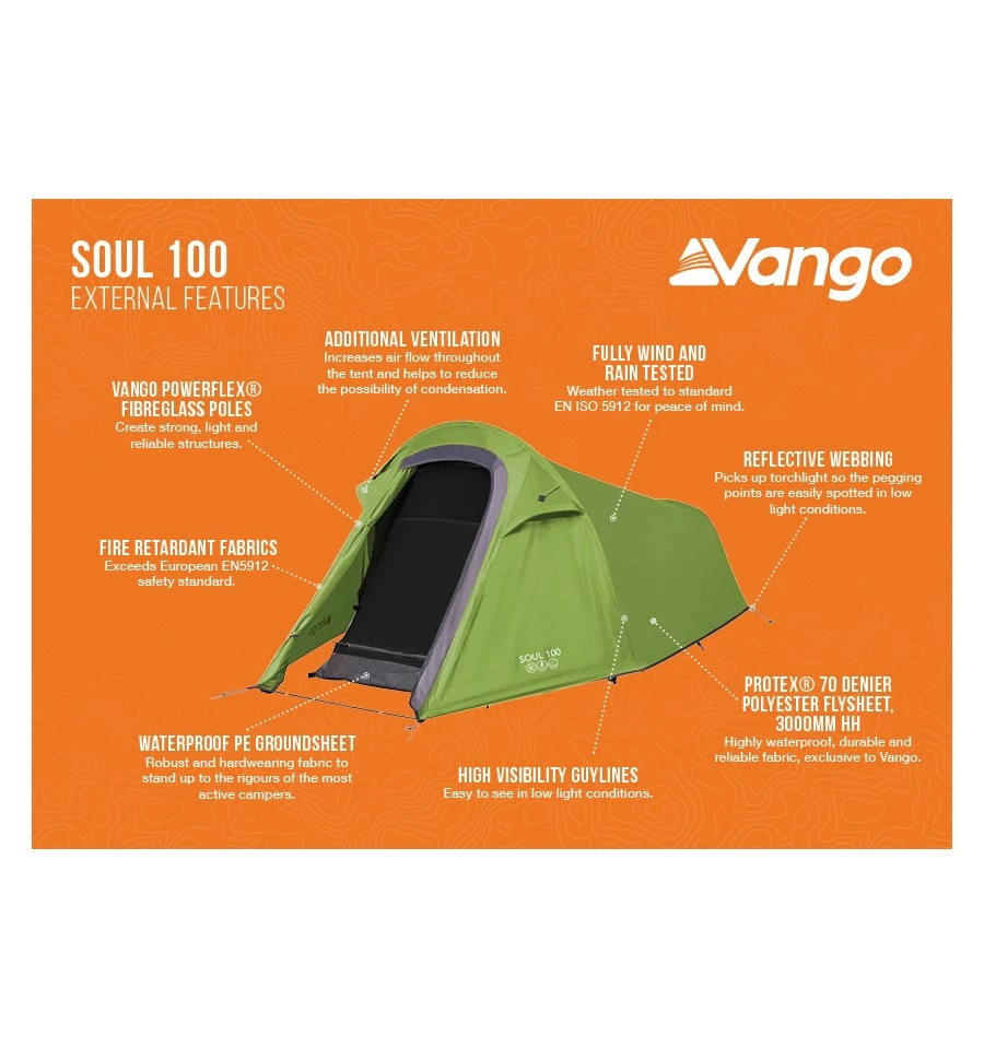 Vango Soul 100 Tent 3 Vango Soul 100 Tent - Image 3
